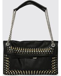 Orciani - Venus Studded And Embroidered Calfskin Shoulder Bag - Lyst