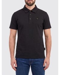 Philipp Plein - Cotton Polo Shirt With Monogram - Lyst