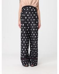 Fendi - Polka Dot Silk Trousers - Lyst
