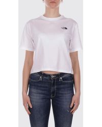 The North Face - Cotton T-Shirt With Logo - Lyst