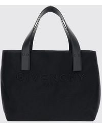 Givenchy - Cargo Nylon Crossbody Bag With Double Handle And Embroidered Logo - Lyst