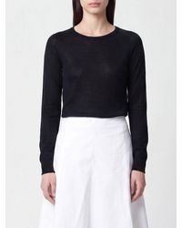 Roberto Collina - Cashmere And Silk Crewneck Jumper - Lyst