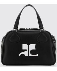 Courreges - Courr&Egrave	Ges Reedition Leather Bag - Lyst
