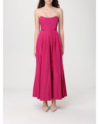 Liu Jo - Midi Taffeta Dress - Lyst