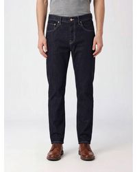 PT Torino - Vaqueros Skinny Fit En De Algodón Elástico Y Seda Con Cintura Media - Lyst