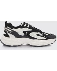 Philipp Plein - Pulse X Mesh And Leather Sneakers - Lyst