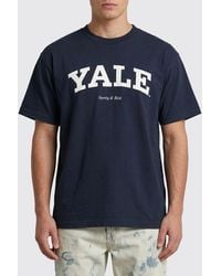 Sporty & Rich - Sporty &Amp Rich Yale Classic Cotton T-Shirt - Lyst