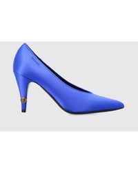 Versace - Gianni Satin-Pumps - Lyst
