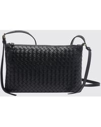 Bottega Veneta - Small Woven Nappa Crossbody Bag - Lyst