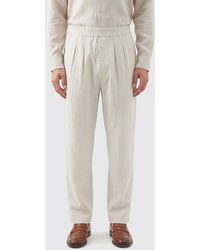 Tom Ford - Cotton And Silk Trousers - Lyst