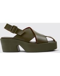Camper - Flat Sandals - Lyst