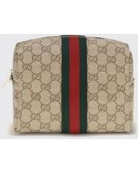 Gucci - Gg Monogram Jacquard Mini Shoulder Bag With Bicolor Stripes - Lyst