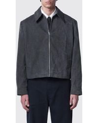 Séfr - Cotton Shirt Jacket With Classic Collar And Zip Closure - Lyst