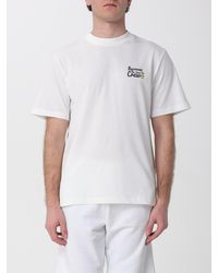 Barrow - Printed Cotton T-Shirt - Lyst