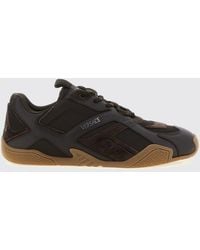 Versace - Galaxia Leather Sneakers - Lyst