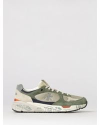 Premiata - Mase Suede And Canvas Sneakers - Lyst