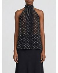 Tom Ford - Polka Dot Silk Top - Lyst