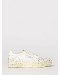 Autry - Medalist Low Sneakers Aus Leder Mit Glitzer - Lyst