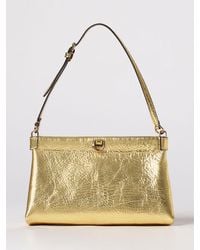 Etro - Talk Tasche Aus Laminiertem Leder - Lyst