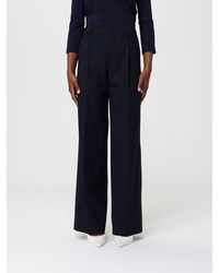 PT Torino - Wool Blend Wide-Leg Trousers - Lyst