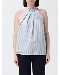Tela - Striped Cotton Blend Top - Lyst