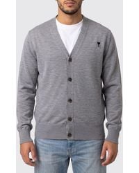Ami Paris - Wollcardigan - Lyst