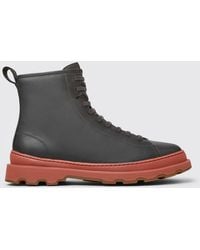 Camper - Brutus+ Leather Ankle Boots - Lyst