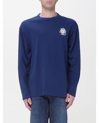 KENZO - Cotton Crew Neck T-Shirt With Logo - Lyst