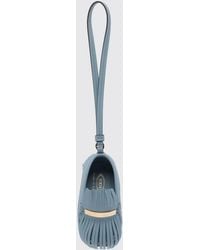 Tod's - Leather Loafer Keychain - Lyst