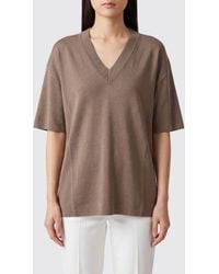 Ami Paris - Relaxed Fit V-Neck Sweater - Lyst