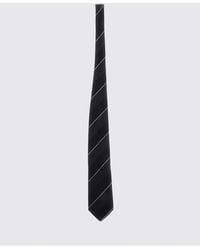 Junya Watanabe - Regimental Striped Pure Silk Tie - Lyst