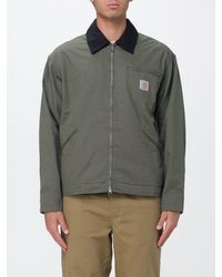 Carhartt - Cotton Shirt Jacket With Logo - Lyst
