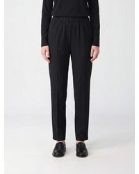 Fabiana Filippi - Slim Fit Wool Blend Skinny Pants With Monile Detail - Lyst