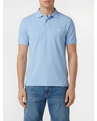 Polo Ralph Lauren - Basic Cotton Polo Shirt With Pony Logo - Lyst