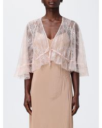 Alberta Ferretti - Lace Shrug - Lyst