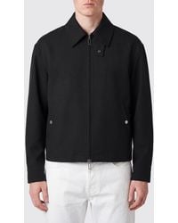 Paolo Pecora - Cotton Shirt Jacket With Zip Closure - Lyst