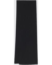 Paul & Shark - Paul &Amp Shark Rib-Knit Pure Wool Scarf With Logo - Lyst