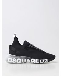 DSquared² - Sneakers Fly in maglia stretch - Lyst