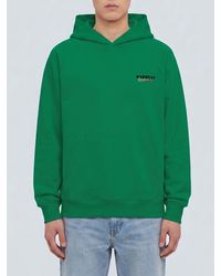 Barrow - Cotton Hoodie With Teddy Print - Lyst