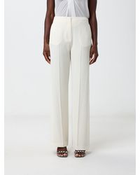 Hanita - High-Waisted Wide-Leg Crêpe Palazzo Trousers - Lyst