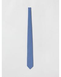 Ferragamo - Gancini Floral Motif Silk Tie - Lyst