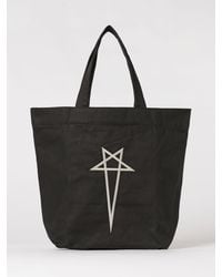Rick Owens - Cotton Canvas Tote Bag - Lyst