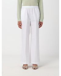 Aspesi - Gerade Hose Mit Stretchbund - Lyst