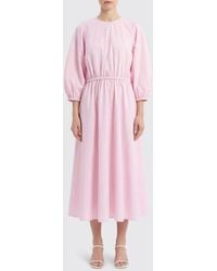 Fabiana Filippi - Cotton Midi Dress - Lyst