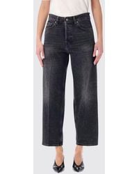 Haikure - Betty Mid-Rise Straight Leg Cropped Jeans - Lyst