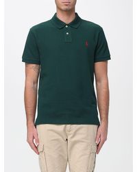 Polo Ralph Lauren - Cotton Polo Shirt With Pony Logo - Lyst