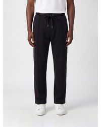 Dolce & Gabbana - Dolce &Amp Gabbana Cotton Jogging Trousers With Drawstring And Slit Pockets - Lyst