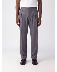 Briglia 1949 - Pleated Wool And Cashmere Blend Chino Trousers - Lyst
