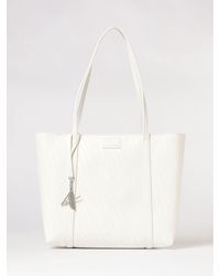 ARMANI EXCHANGE - Grained Synthetic Leather Bag With Embossed Logo - Lyst