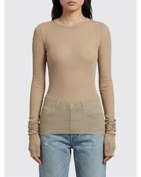 Rick Owens - Silk And Viscose Knit Top - Lyst